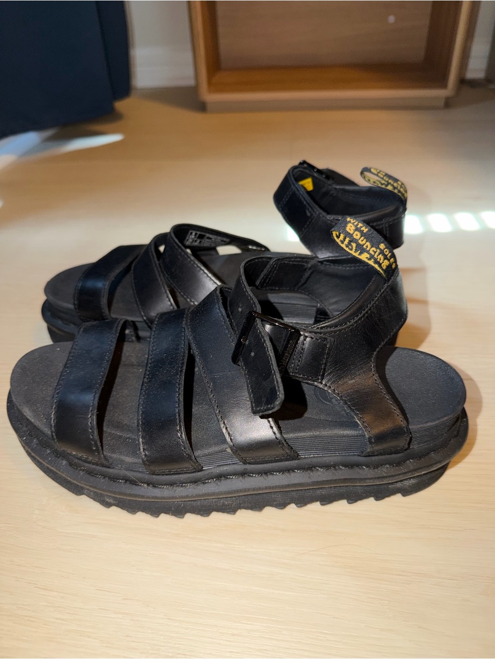 Dr. Martens leather sandals